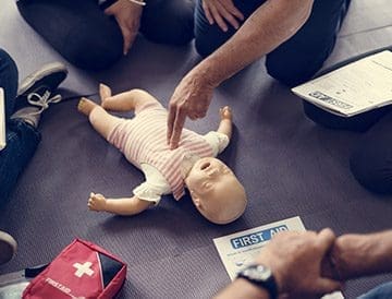 Paediatric first aid training Aberdeen